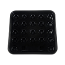 Ball Tablett Snooker PVC schwarz